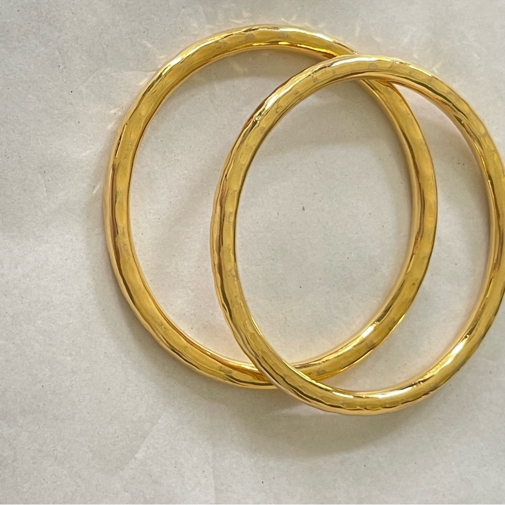 3/$20 SALE ๐ Lustrous Gold Bangle Bracelets - Picture 2 of 5